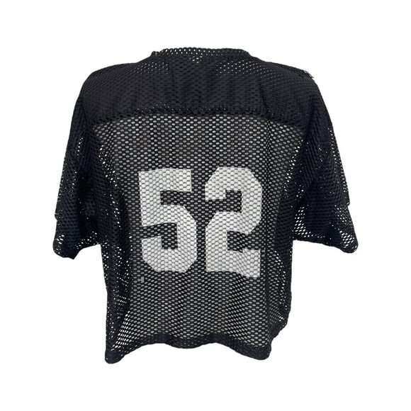 Vintage Black Mesh Jersey (M) - Picture 2 of 2